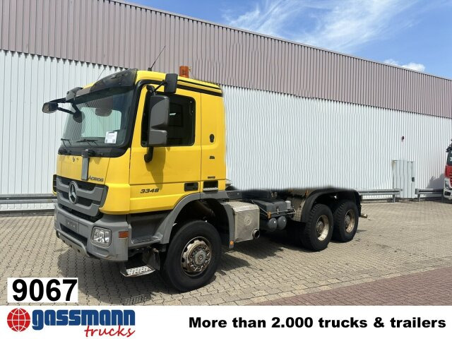 Mercedes-Benz Actros 3348 AK 6x6 - Truk sasis: gambar 1 Mercedes-Benz Actros 3348 AK 6x6 - Truk sasis: gambar 1