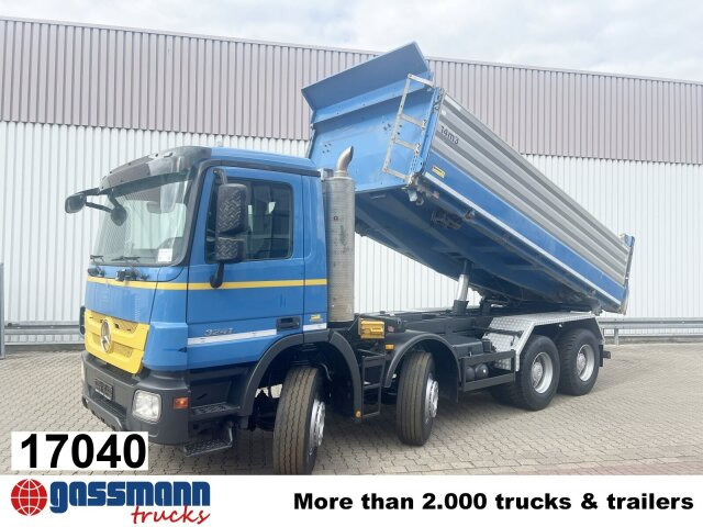 Mercedes-Benz Actros MP 3, 3241/8x4, Alukipper Bordmatik, - Truk jungkit: gambar 1 Mercedes-Benz Actros MP 3, 3241/8x4, Alukipper Bordmatik, - Truk jungkit: gambar 1