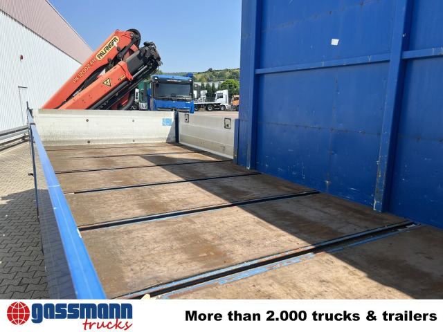 Mercedes-Benz Antos 1836 L 4x2, Glastransporter, Heckkran - Truk flatbed, Truk derek: gambar 4 Mercedes-Benz Antos 1836 L 4x2, Glastransporter, Heckkran - Truk flatbed, Truk derek: gambar 4