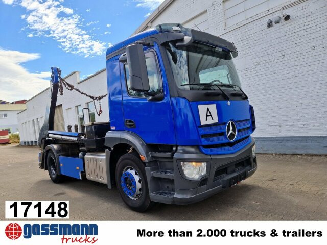 Mercedes-Benz Antos 1840 L, Gergen Teleskopabsetzkipper Adonis - Truk skip loader: gambar 1 Mercedes-Benz Antos 1840 L, Gergen Teleskopabsetzkipper Adonis - Truk skip loader: gambar 1