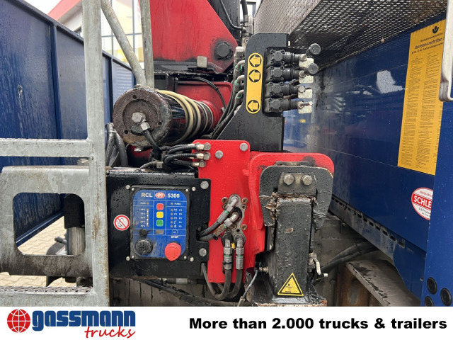 Mercedes-Benz Antos 2540 L 6x2, Lenkachse, HMF 2110-L3 - Truk flatbed, Truk derek: gambar 3 Mercedes-Benz Antos 2540 L 6x2, Lenkachse, HMF 2110-L3 - Truk flatbed, Truk derek: gambar 3