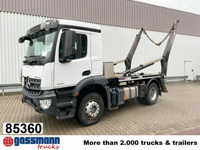 Mercedes-Benz Arocs 1830 K 4x2, Funk - Truk skip loader: gambar 1 Mercedes-Benz Arocs 1830 K 4x2, Funk - Truk skip loader: gambar 1