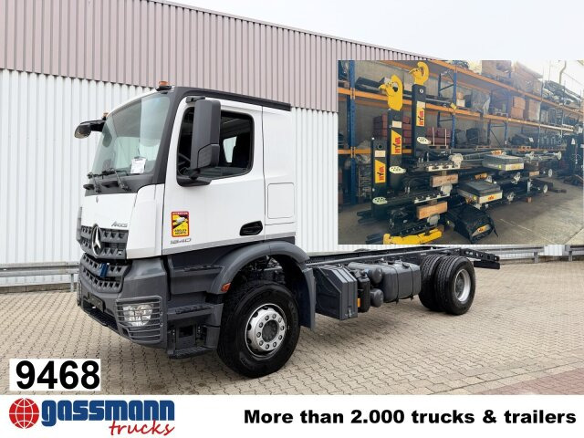 Mercedes-Benz Arocs 1840 K 4x2, MultimediaCockpit, 2x - Hook lift: gambar 1 Mercedes-Benz Arocs 1840 K 4x2, MultimediaCockpit, 2x - Hook lift: gambar 1