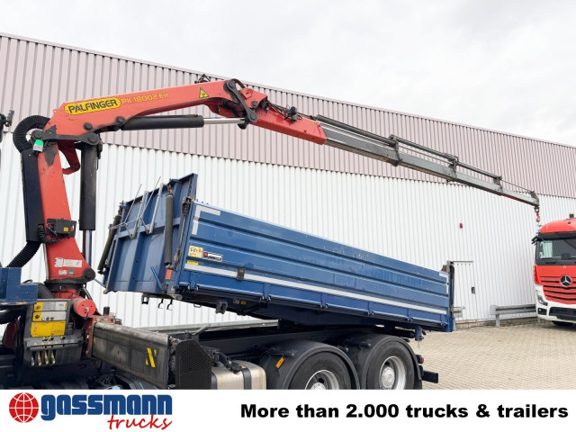 Mercedes-Benz Arocs 2640 LK 6x4, Alu-Bordwände, Kran - Truk jungkit, Truk derek: gambar 2 Mercedes-Benz Arocs 2640 LK 6x4, Alu-Bordwände, Kran - Truk jungkit, Truk derek: gambar 2