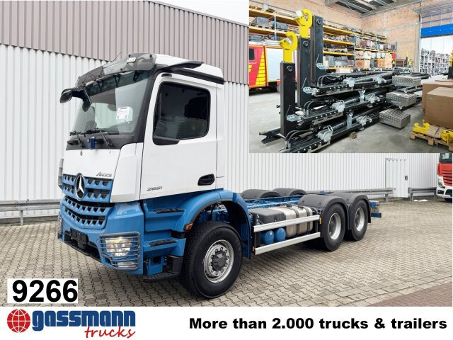 Mercedes-Benz Arocs 2651 L 6x6, HydroDrive, MirrorCam, - Hook lift: gambar 1 Mercedes-Benz Arocs 2651 L 6x6, HydroDrive, MirrorCam, - Hook lift: gambar 1