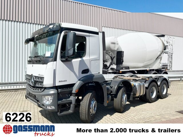 Mercedes-Benz Arocs 3240 8x4, 9/10m³ Mischer - Truk pengaduk beton: gambar 1 Mercedes-Benz Arocs 3240 8x4, 9/10m³ Mischer - Truk pengaduk beton: gambar 1