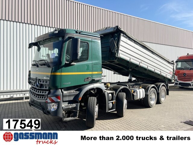 Mercedes-Benz Arocs 3243 K 8x4, Ressenig Thermo Alukipper 3-S - Truk jungkit: gambar 1 Mercedes-Benz Arocs 3243 K 8x4, Ressenig Thermo Alukipper 3-S - Truk jungkit: gambar 1
