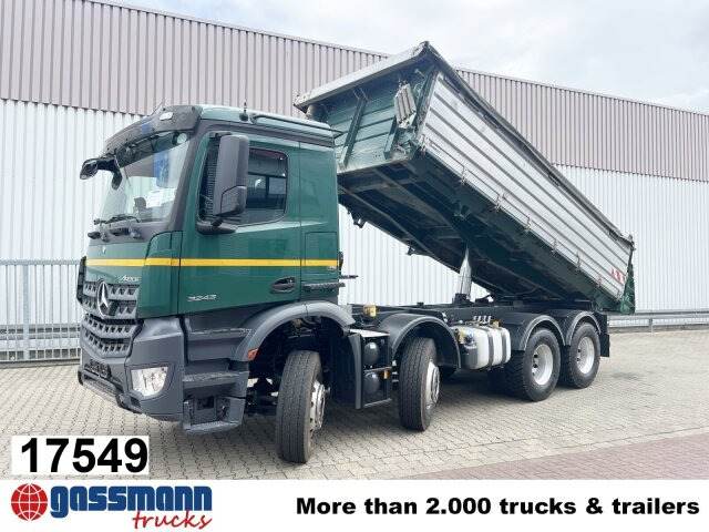 Mercedes-Benz Arocs 3243 K 8x4, Ressenig Thermo Alukipper 3-S - Truk jungkit: gambar 1 Mercedes-Benz Arocs 3243 K 8x4, Ressenig Thermo Alukipper 3-S - Truk jungkit: gambar 1