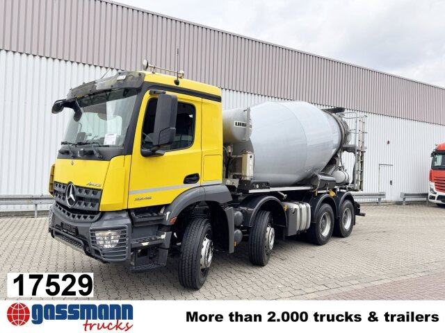 Mercedes-Benz Arocs 3246 B 8x4/4, Liebherr HTM 905 Mischer, - Truk pengaduk beton: gambar 1 Mercedes-Benz Arocs 3246 B 8x4/4, Liebherr HTM 905 Mischer, - Truk pengaduk beton: gambar 1