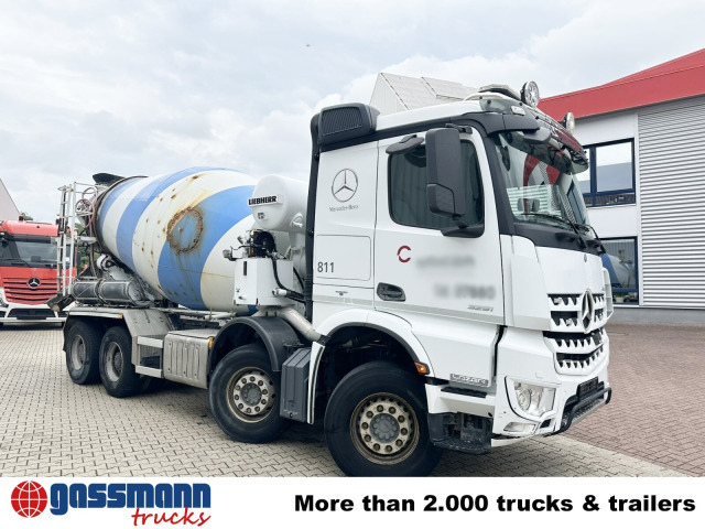 Truk pengaduk beton Mercedes-Benz Arocs 3251 8x4/4, Betonmischer Liebherr ca. 9m³: gambar 8