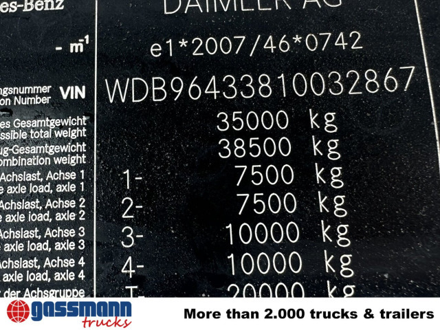 Truk pengaduk beton Mercedes-Benz Arocs 3251 8x4/4, Betonmischer Liebherr ca. 9m³: gambar 7