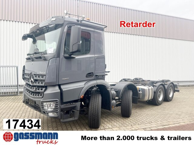 Mercedes-Benz Arocs 3251 L 8x4/4, mit Motorabtrieb C plus NA - Truk sasis: gambar 1 Mercedes-Benz Arocs 3251 L 8x4/4, mit Motorabtrieb C plus NA - Truk sasis: gambar 1