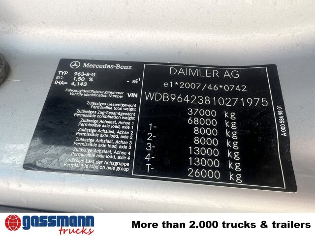 Mercedes-Benz Arocs 3251 LK 8x4/4, Retarder, Stahlmulde ca. - Tempat sampah: gambar 3 Mercedes-Benz Arocs 3251 LK 8x4/4, Retarder, Stahlmulde ca. - Tempat sampah: gambar 3