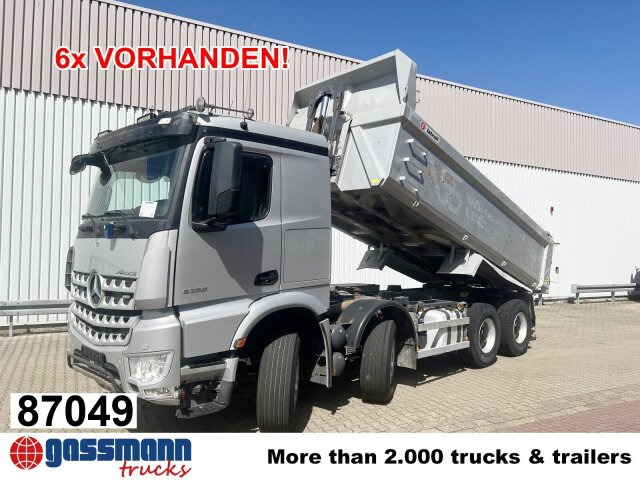 Mercedes-Benz Arocs 3251 LK 8x4/4, Retarder, Stahlmulde ca. - Tempat sampah: gambar 1 Mercedes-Benz Arocs 3251 LK 8x4/4, Retarder, Stahlmulde ca. - Tempat sampah: gambar 1