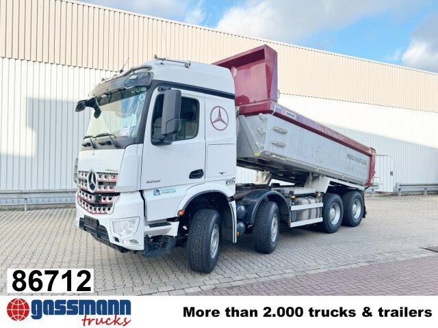 Mercedes-Benz Arocs 3258 LK 8x4/4, Retarder, Stahlmulde ca. - Tempat sampah: gambar 1 Mercedes-Benz Arocs 3258 LK 8x4/4, Retarder, Stahlmulde ca. - Tempat sampah: gambar 1