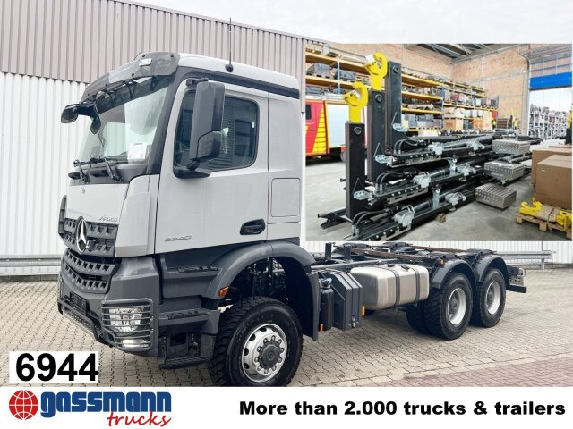 Mercedes-Benz Arocs 3340/46 A 6x6/39, Grounder - Hook lift: gambar 1 Mercedes-Benz Arocs 3340/46 A 6x6/39, Grounder - Hook lift: gambar 1