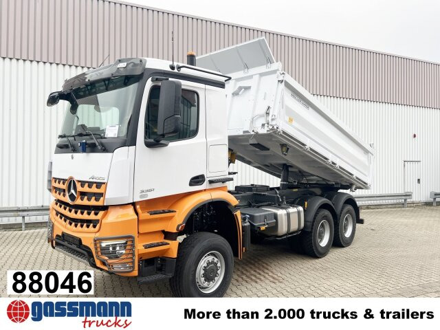 Mercedes-Benz Arocs 3351 AK 6x6, Grounder - Truk jungkit: gambar 1 Mercedes-Benz Arocs 3351 AK 6x6, Grounder - Truk jungkit: gambar 1