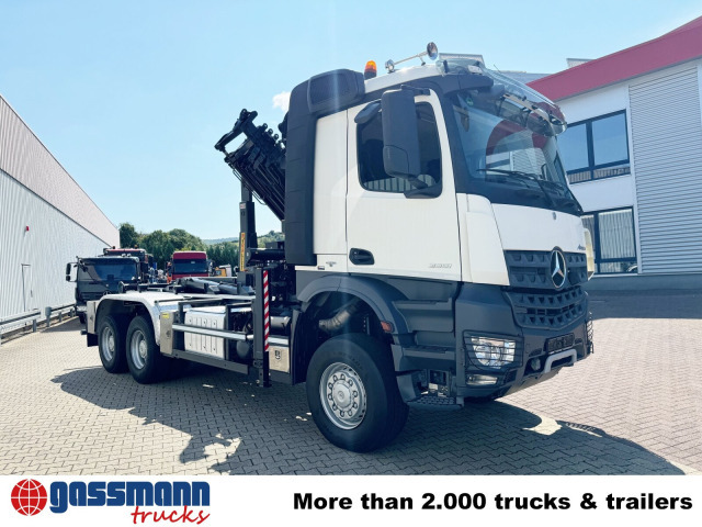 Hook lift, Truk derek Mercedes-Benz Arocs 3351 AK 6x6, Retarder, Navi, Grounder,: gambar 11 Hook lift, Truk derek Mercedes-Benz Arocs 3351 AK 6x6, Retarder, Navi, Grounder,: gambar 11