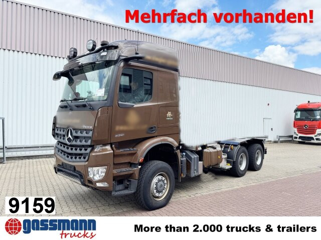 Mercedes-Benz Arocs 3351 LS 6x6, Grounder, MirrorCam, Navi - Truk sasis: gambar 1 Mercedes-Benz Arocs 3351 LS 6x6, Grounder, MirrorCam, Navi - Truk sasis: gambar 1
