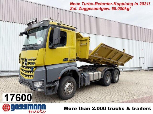 Mercedes-Benz Arocs 3363 K 6x4, Grounder, - Truk jungkit: gambar 1 Mercedes-Benz Arocs 3363 K 6x4, Grounder, - Truk jungkit: gambar 1