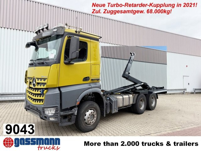 Mercedes-Benz Arocs 3363 K 6x4, Grounder, - Hook lift: gambar 1 Mercedes-Benz Arocs 3363 K 6x4, Grounder, - Hook lift: gambar 1