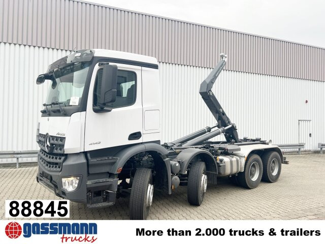Mercedes-Benz Arocs 4142/48 8x4/4, Grounder, Meiller RS26 - Hook lift: gambar 1 Mercedes-Benz Arocs 4142/48 8x4/4, Grounder, Meiller RS26 - Hook lift: gambar 1