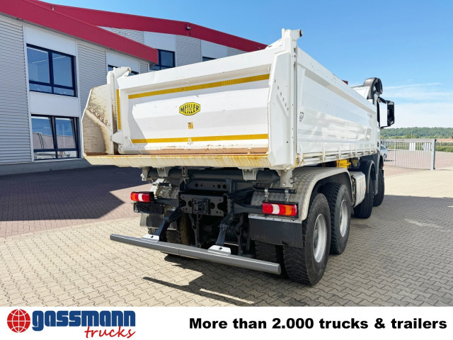 Mercedes-Benz Arocs 4142 K 8x4/4, Meiller Bordmatik links - Truk jungkit: gambar 4 Mercedes-Benz Arocs 4142 K 8x4/4, Meiller Bordmatik links - Truk jungkit: gambar 4