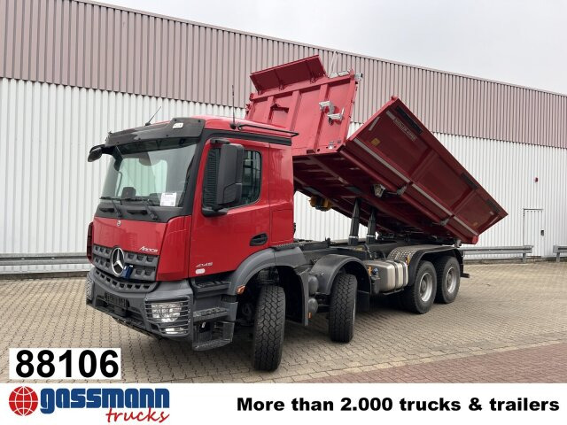 Mercedes-Benz Arocs 4146 K 8x4/4, Grounder, Multimedia - Truk jungkit: gambar 1 Mercedes-Benz Arocs 4146 K 8x4/4, Grounder, Multimedia - Truk jungkit: gambar 1