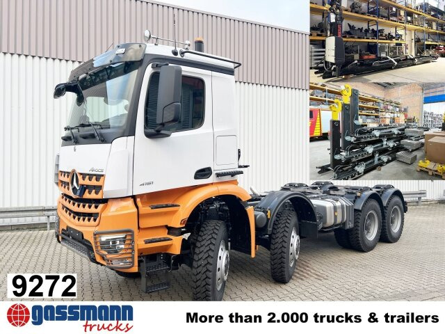 Mercedes-Benz Arocs 4151 AK 8x8/4, Grounder - Hook lift: gambar 1 Mercedes-Benz Arocs 4151 AK 8x8/4, Grounder - Hook lift: gambar 1