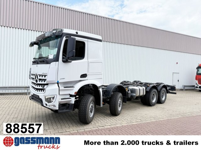 Mercedes-Benz Arocs 4151 AK 8x8/4, Retarder, Navi, - Truk sasis: gambar 1 Mercedes-Benz Arocs 4151 AK 8x8/4, Retarder, Navi, - Truk sasis: gambar 1