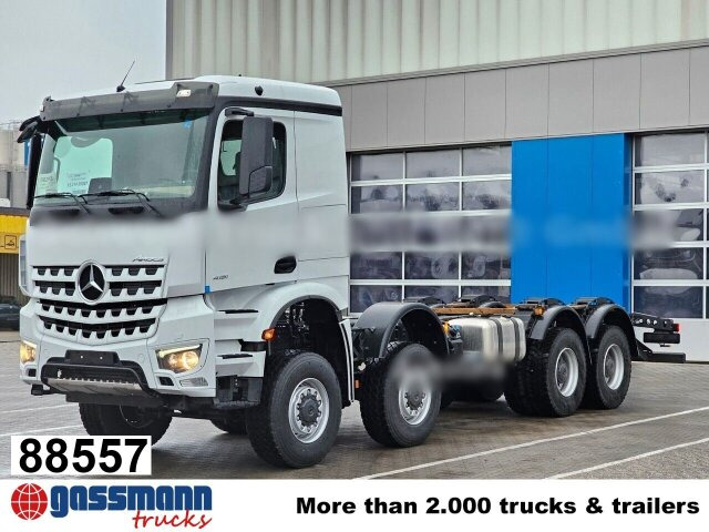 Mercedes-Benz Arocs 4151 AK 8x8/4, Retarder, Navi, - Truk sasis: gambar 1 Mercedes-Benz Arocs 4151 AK 8x8/4, Retarder, Navi, - Truk sasis: gambar 1