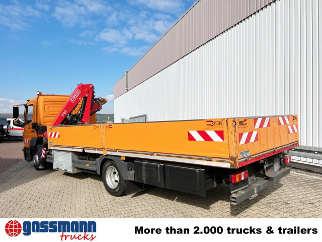 Truk flatbed, Truk derek Mercedes-Benz Atego 1023 L 4x2 mit Kran Fassi F85B.0.21: gambar 13