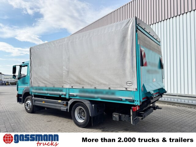 Mercedes-Benz Atego 1221 L 4x2 mit LBW BÄR - Truk flatbed: gambar 2 Mercedes-Benz Atego 1221 L 4x2 mit LBW BÄR - Truk flatbed: gambar 2