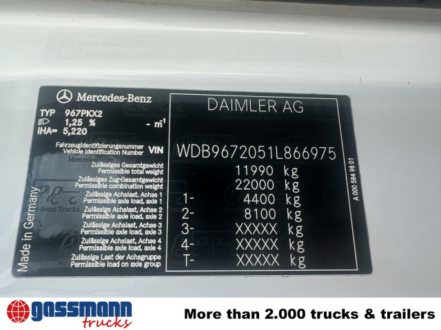 Mercedes-Benz Atego 1223 K 4x2, AHK-Öl - Truk jungkit: gambar 4 Mercedes-Benz Atego 1223 K 4x2, AHK-Öl - Truk jungkit: gambar 4