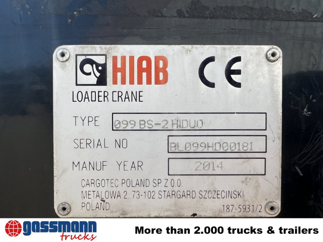 Truk jungkit, Truk derek Mercedes-Benz Atego 1624/27 4x2, Heckkran Hiab 099 BS-2 HiDuo,: gambar 15 Truk jungkit, Truk derek Mercedes-Benz Atego 1624/27 4x2, Heckkran Hiab 099 BS-2 HiDuo,: gambar 15