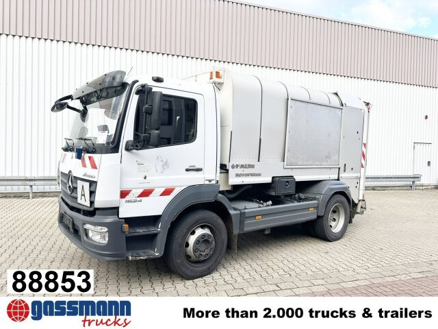 Mercedes-Benz Atego 1624 L 4x2, Retarder, Faun Rotopress, - Truk sampah: gambar 1 Mercedes-Benz Atego 1624 L 4x2, Retarder, Faun Rotopress, - Truk sampah: gambar 1