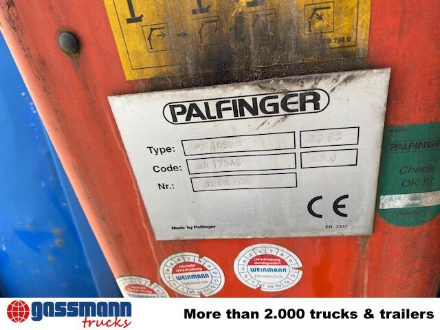 Mercedes-Benz Atego 1823 4x2 mit Kran Palfinger PK10500, - Truk jungkit, Truk derek: gambar 3 Mercedes-Benz Atego 1823 4x2 mit Kran Palfinger PK10500, - Truk jungkit, Truk derek: gambar 3