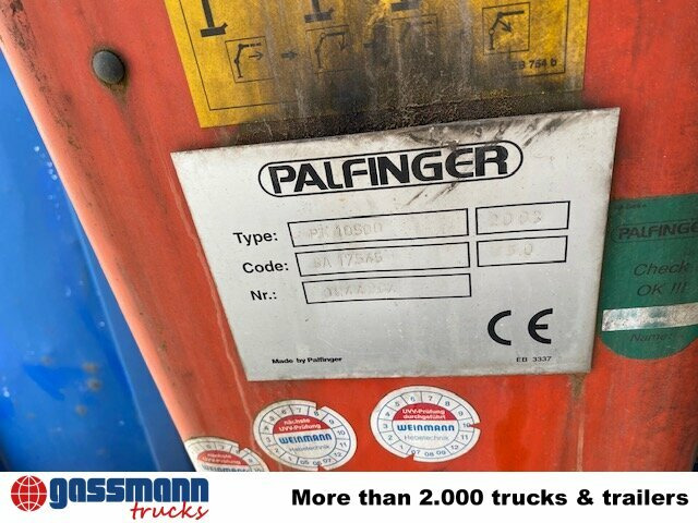 Mercedes-Benz Atego 1823 4x2 mit Kran Palfinger PK10500, - Truk jungkit, Truk derek: gambar 3 Mercedes-Benz Atego 1823 4x2 mit Kran Palfinger PK10500, - Truk jungkit, Truk derek: gambar 3