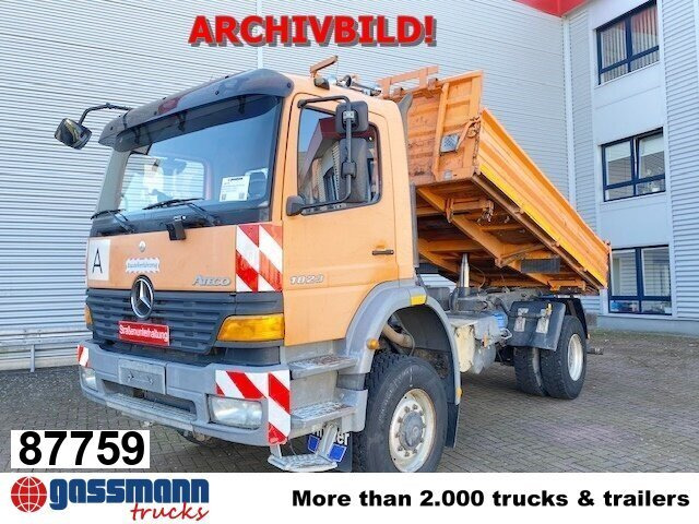 Mercedes-Benz Atego 1823 AK 4x4 - Truk jungkit: gambar 1 Mercedes-Benz Atego 1823 AK 4x4 - Truk jungkit: gambar 1