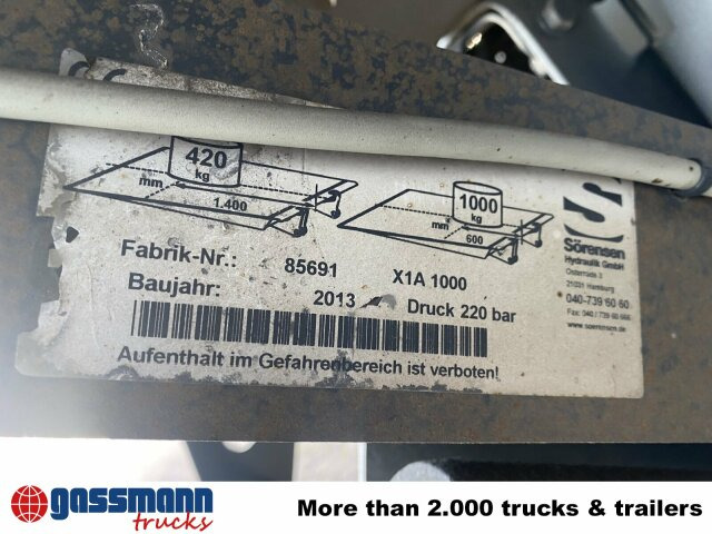 Mercedes-Benz Atego 816 4x2 mit Sörensen LBW - Truk box: gambar 4 Mercedes-Benz Atego 816 4x2 mit Sörensen LBW - Truk box: gambar 4