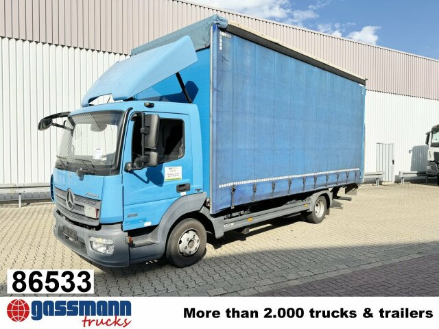 Mercedes-Benz Atego 816 L 4x2, Dautel LBW - Truk flatbed: gambar 1 Mercedes-Benz Atego 816 L 4x2, Dautel LBW - Truk flatbed: gambar 1
