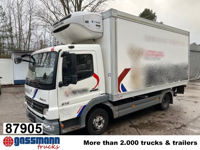 Mercedes-Benz Atego 816 L 4x2, Kühlkoffer, ThermoKing, - Truk berpendingin: gambar 1 Mercedes-Benz Atego 816 L 4x2, Kühlkoffer, ThermoKing, - Truk berpendingin: gambar 1