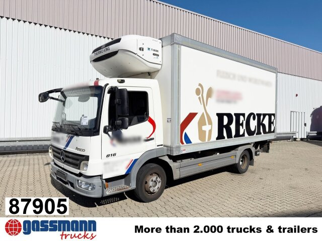 Mercedes-Benz Atego 816 L 4x2, Kühlkoffer, ThermoKing, - Truk berpendingin: gambar 1 Mercedes-Benz Atego 816 L 4x2, Kühlkoffer, ThermoKing, - Truk berpendingin: gambar 1