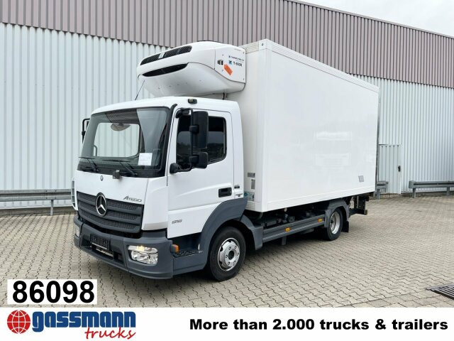 Mercedes-Benz Atego 816 L 4x2, Kühlkoffer, ThermoKing, LBW - Truk berpendingin: gambar 1 Mercedes-Benz Atego 816 L 4x2, Kühlkoffer, ThermoKing, LBW - Truk berpendingin: gambar 1