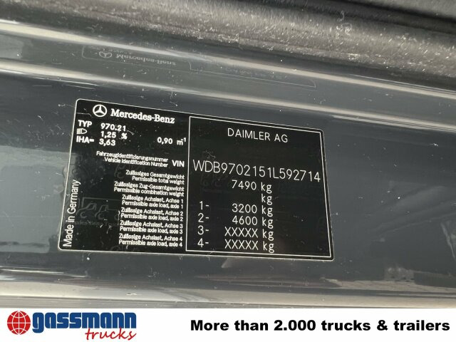Mercedes-Benz Atego 816 L 4x2 mit LBW, 4x Vorhanden! - Truk box: gambar 2 Mercedes-Benz Atego 816 L 4x2 mit LBW, 4x Vorhanden! - Truk box: gambar 2