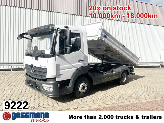 Mercedes-Benz Atego 818 K 4x2, 2x AHK, Meiller-Kipper, - Truk jungkit: gambar 1 Mercedes-Benz Atego 818 K 4x2, 2x AHK, Meiller-Kipper, - Truk jungkit: gambar 1