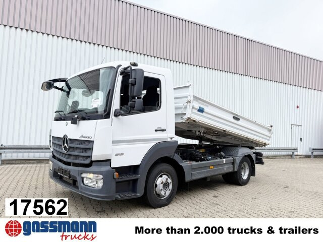 Mercedes-Benz Atego 818 K 4x2, Meiller-Kipper - Truk jungkit: gambar 1 Mercedes-Benz Atego 818 K 4x2, Meiller-Kipper - Truk jungkit: gambar 1