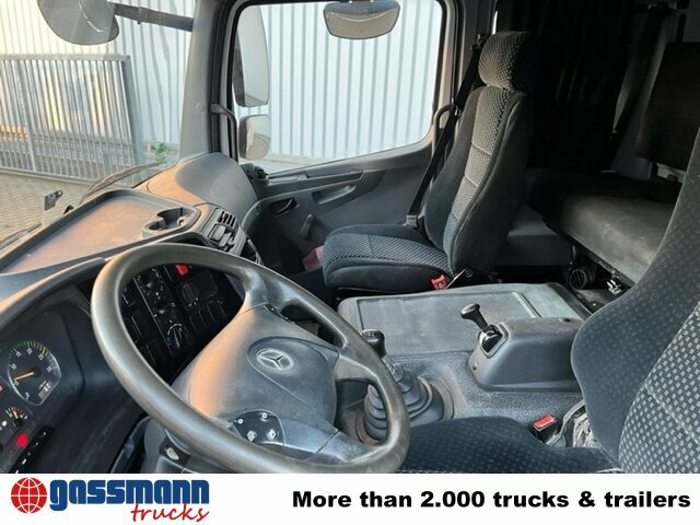 Mercedes-Benz Atego 822 4x2, Doka mit Kombisitzbank - Truk flatbed: gambar 2 Mercedes-Benz Atego 822 4x2, Doka mit Kombisitzbank - Truk flatbed: gambar 2