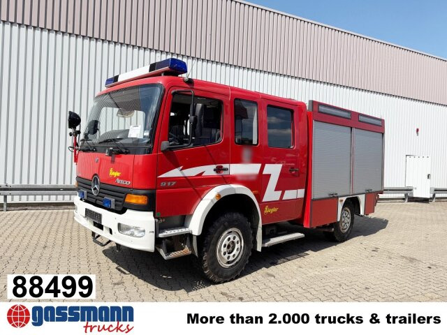 Mercedes-Benz Atego 917 4x4, LF 10, Einzelbereifung, AT-Motor - Truk pemadam kebakaran: gambar 1 Mercedes-Benz Atego 917 4x4, LF 10, Einzelbereifung, AT-Motor - Truk pemadam kebakaran: gambar 1