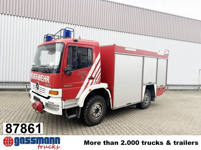 Mercedes-Benz Atego 925 4x4, Seilwinde, Einzelbereifung, - Ambulans: gambar 1 Mercedes-Benz Atego 925 4x4, Seilwinde, Einzelbereifung, - Ambulans: gambar 1